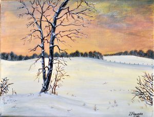 nevada cuadro Art Josep